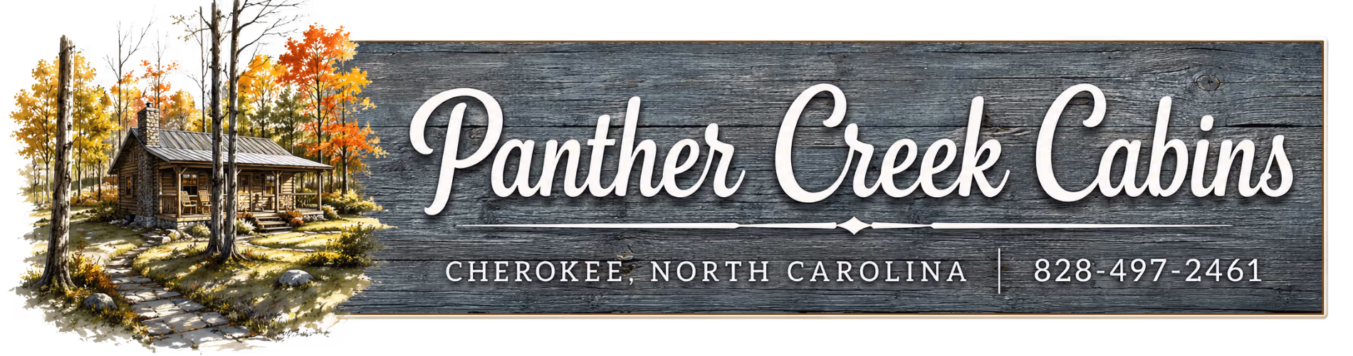 Panther Creek Cabins Logo