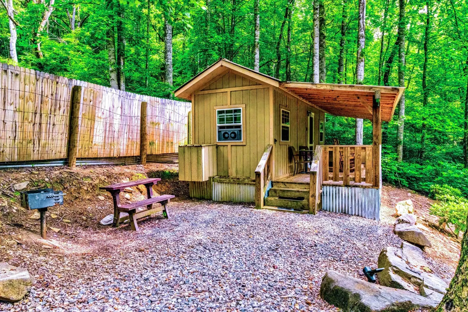 Fox Magdaline Mini Cabin - 1 Bedroom Cabin Cherokee NC